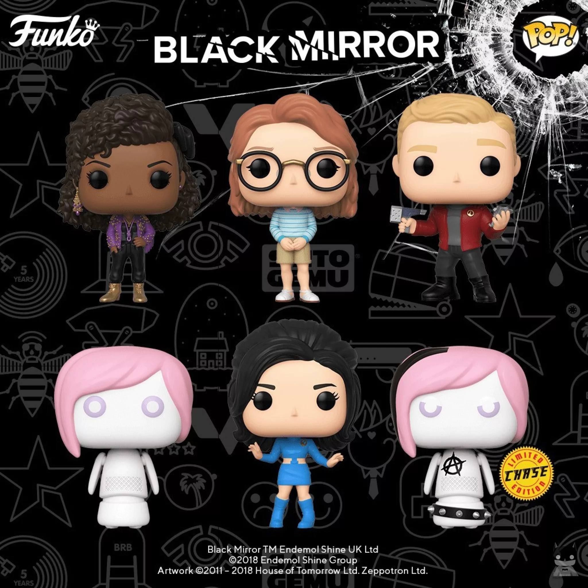 The first Black Mirror POP action figures!