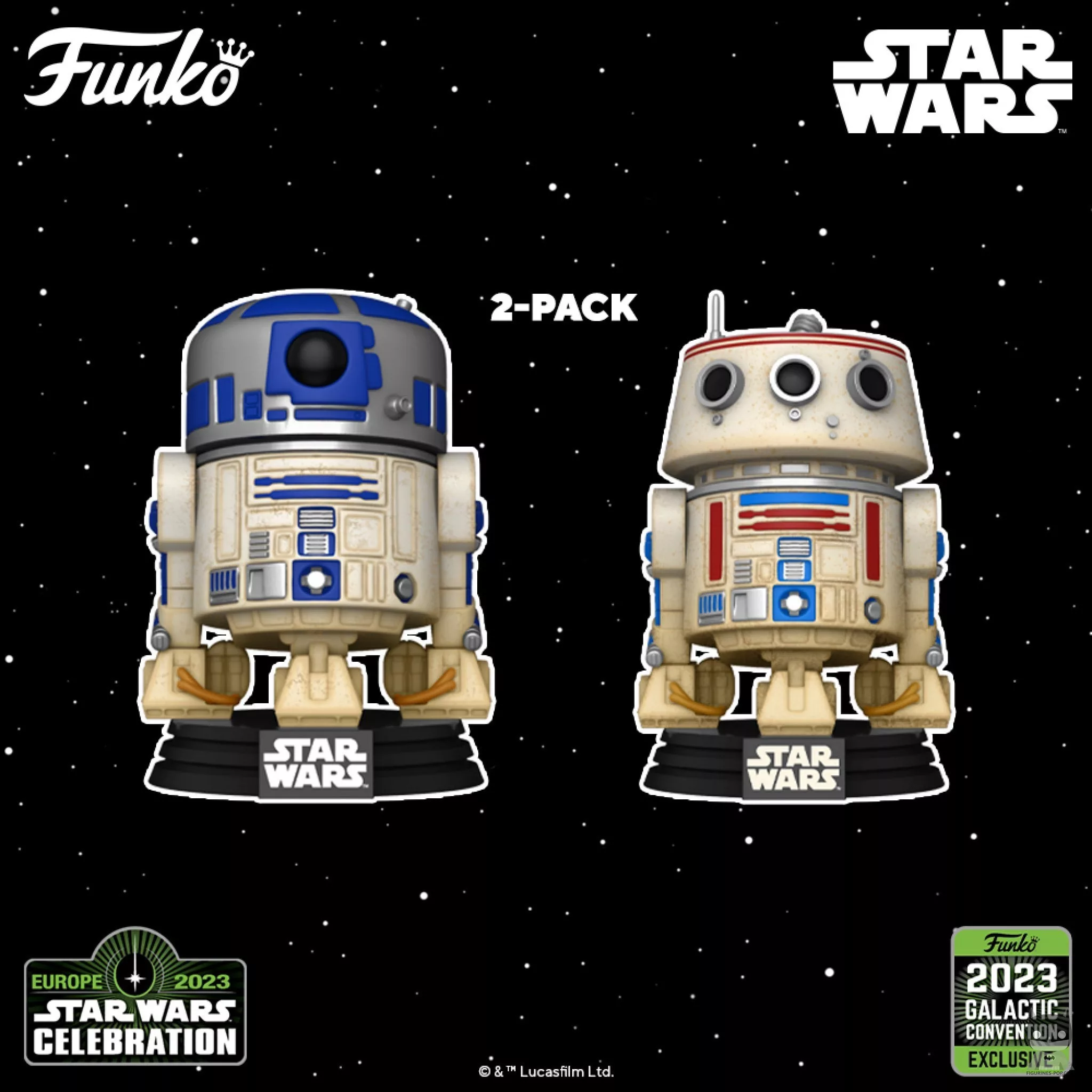 The first Funko ads for the Star Wars Celebration 2023