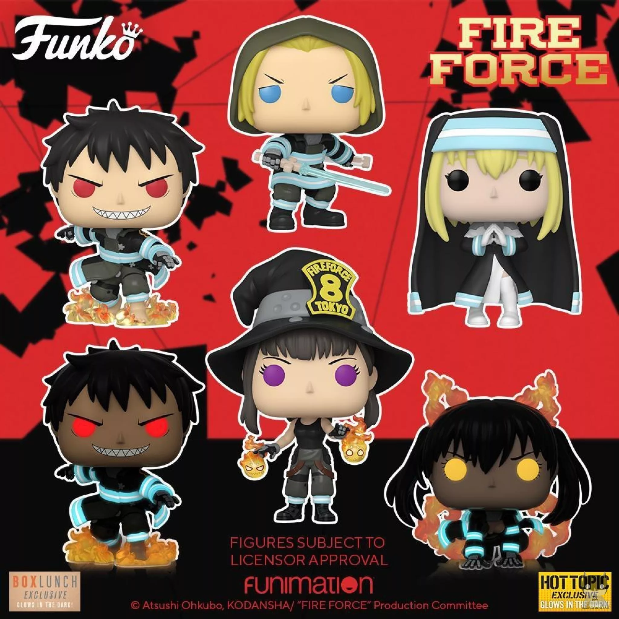 The first POPs of Fire Force