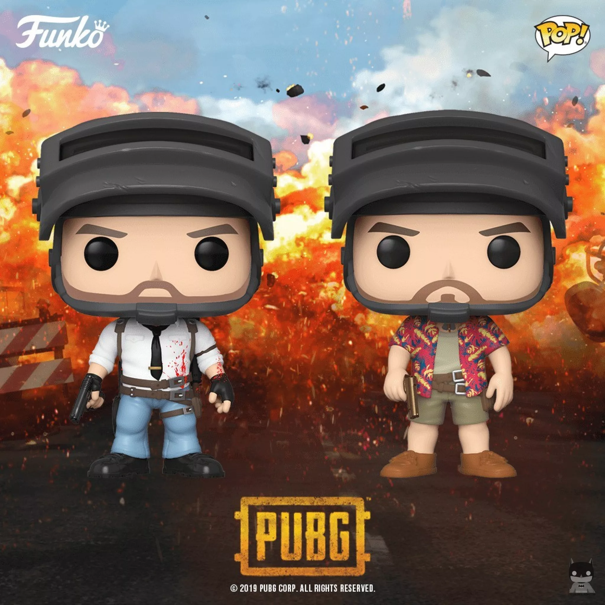 The first PUBG figures