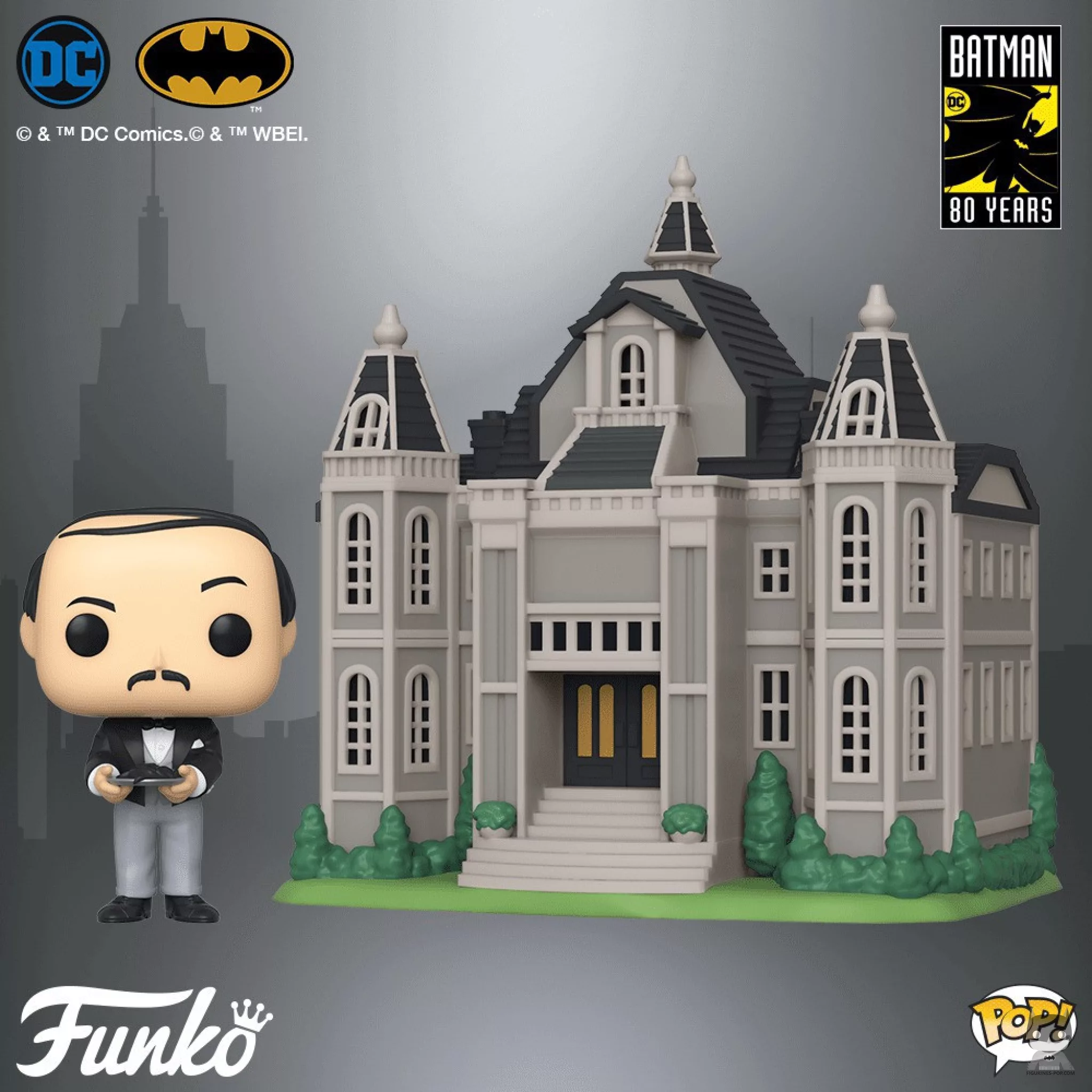 The POP of Alfred and the Waynes Mansion