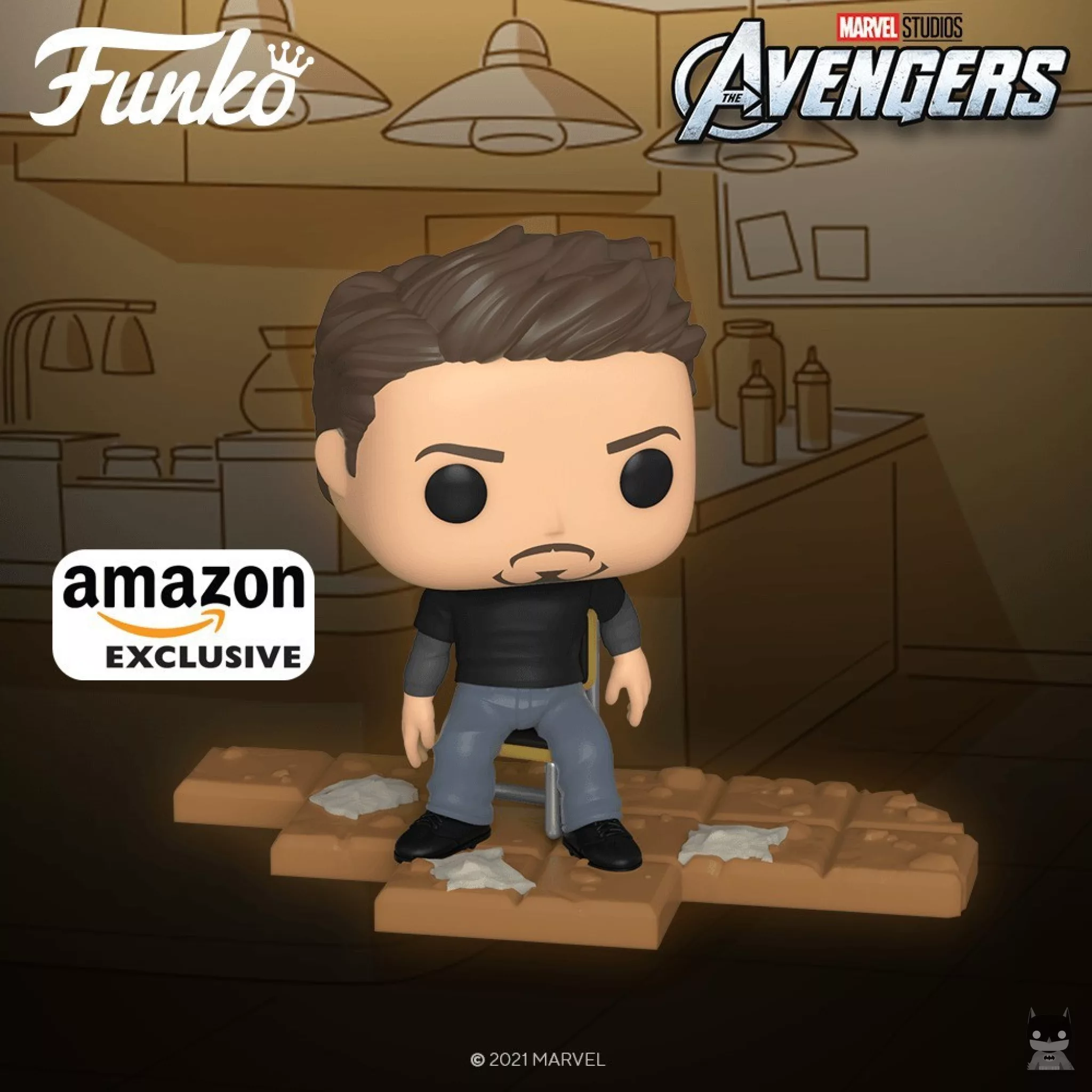 The second POP for Victory Shawarma (Avengers) : Tony Stark