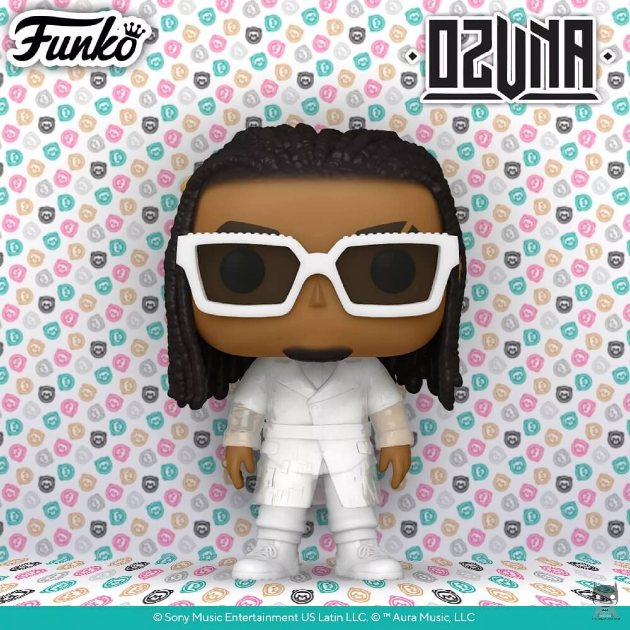 The singer Ozuna has his POP! Rocks