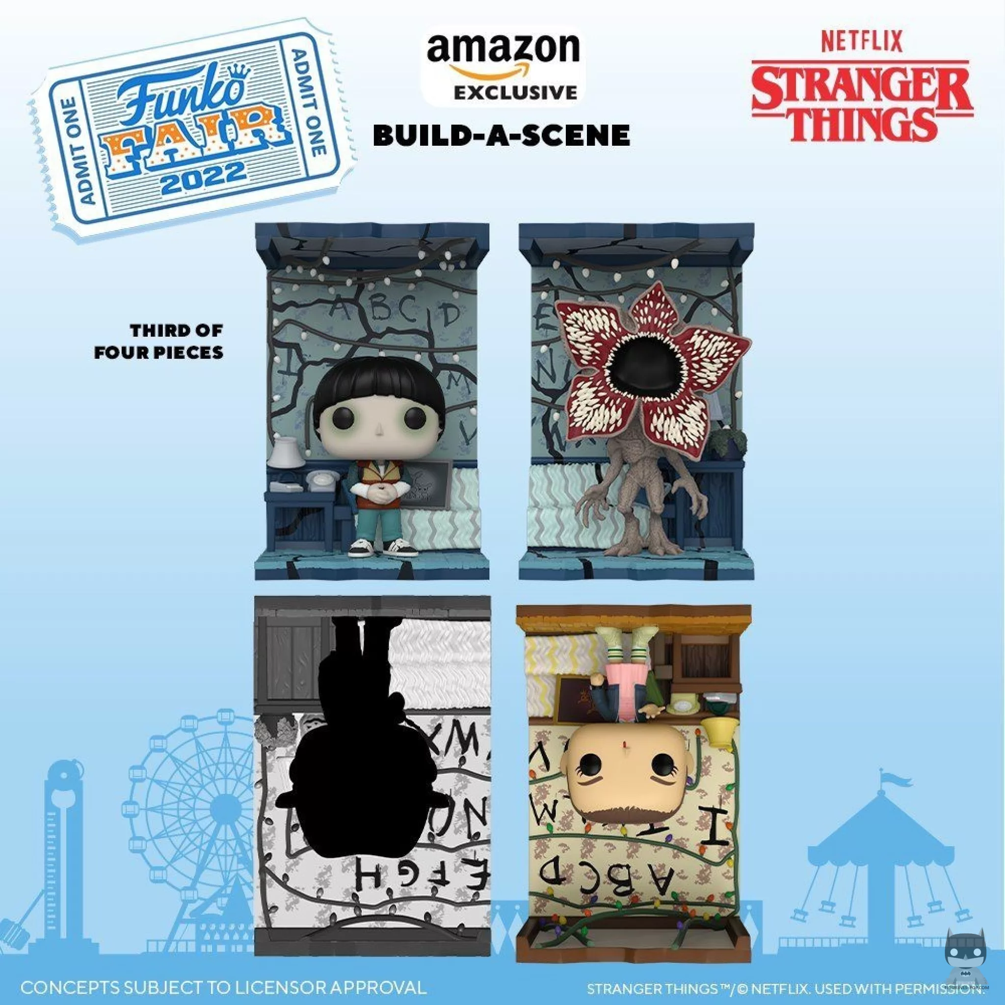 The third POP of the Byers House set in Stranger Things