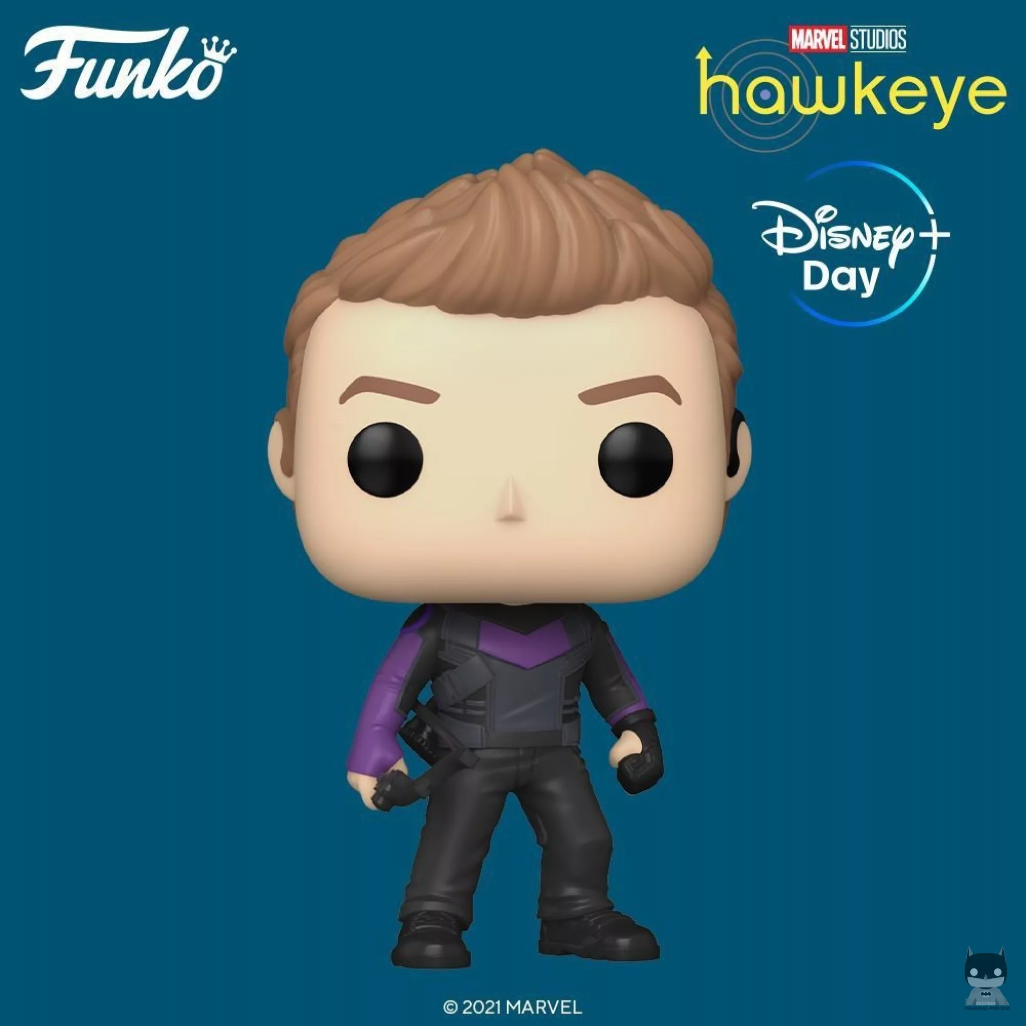 The very first POP of the series dedicated to Hawkeye