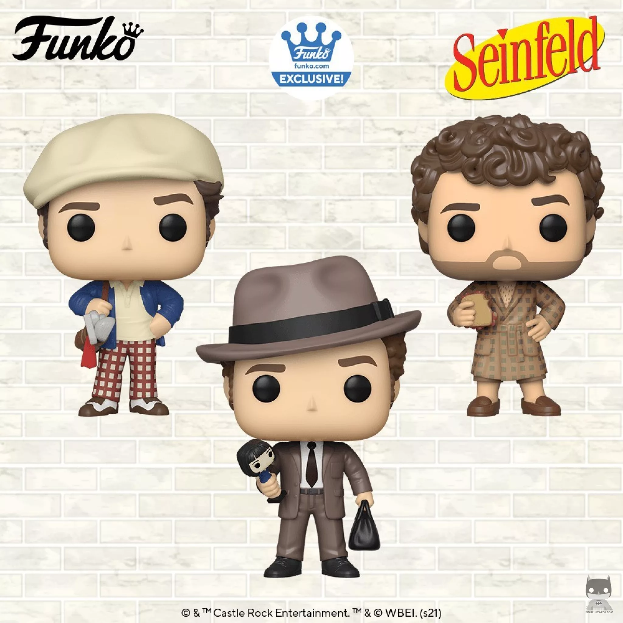 Three new POPs from Kramer (Seinfeld)