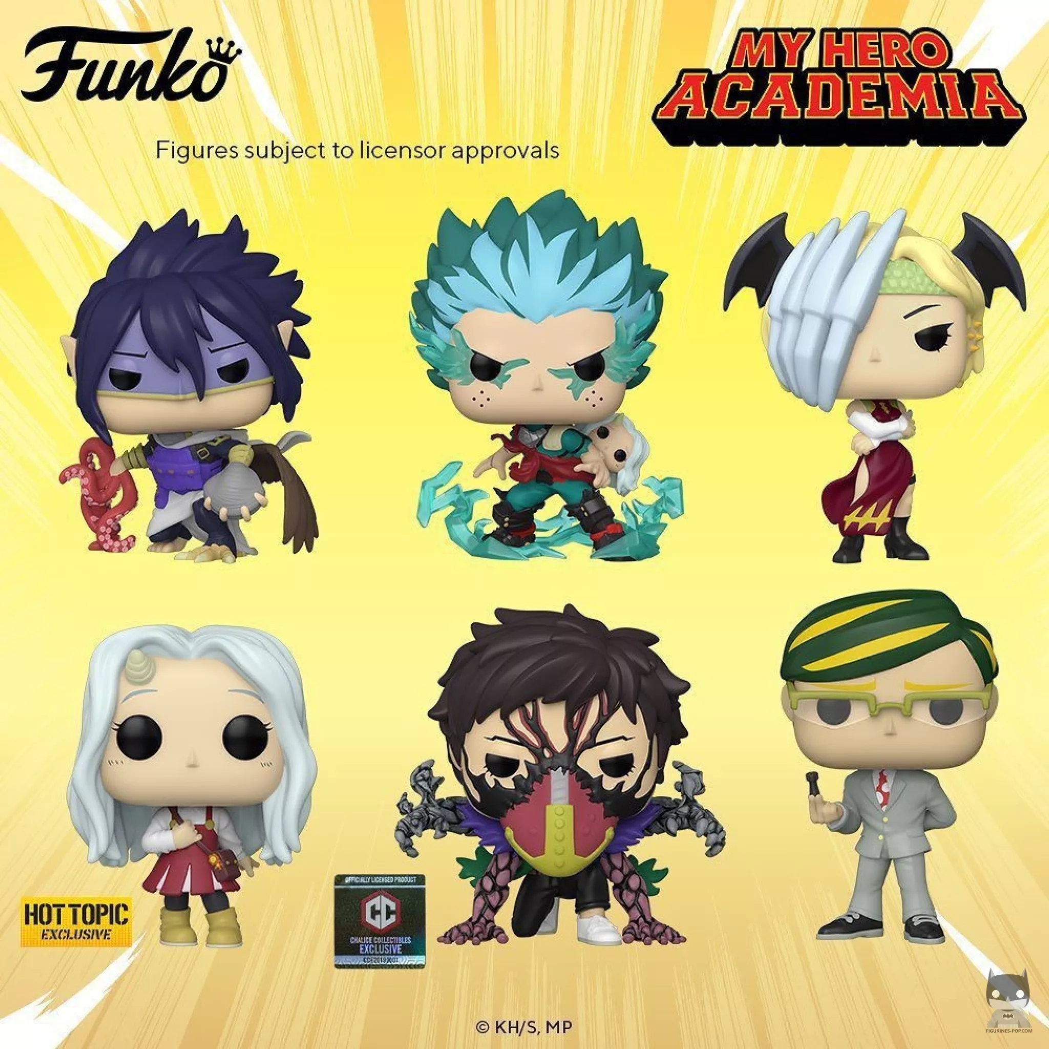 Tsunami of My Hero Academia new POP
