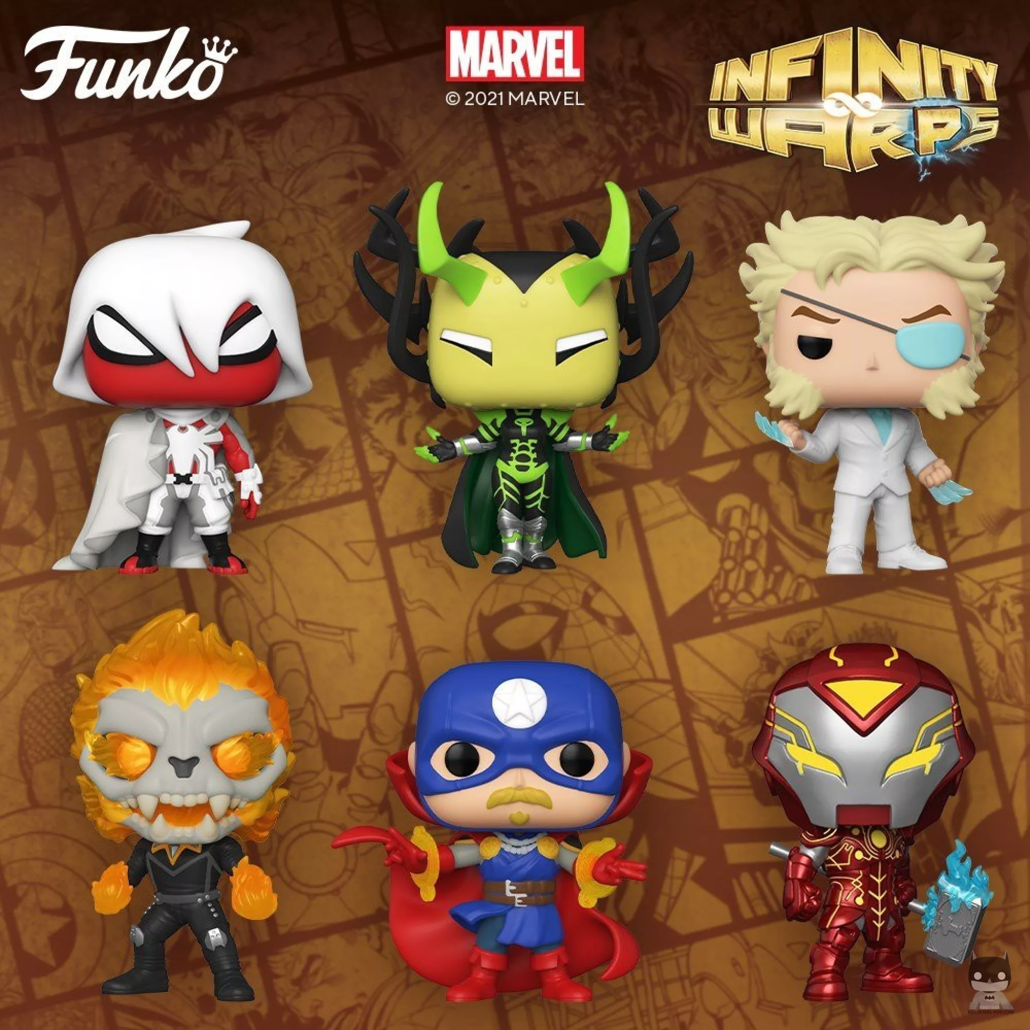 Tsunami of POP Marvel Infinity Warps