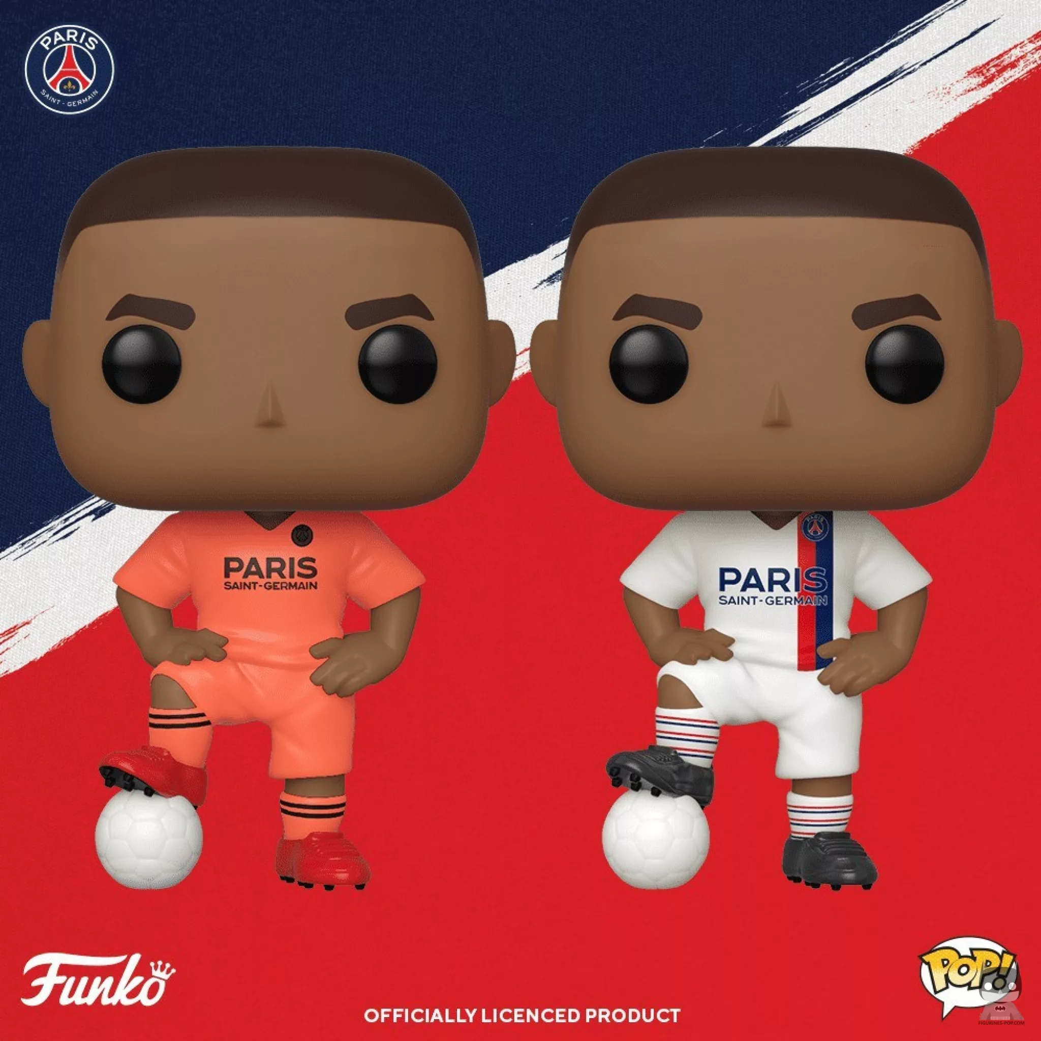 Two new POP! figurines by Mbappé