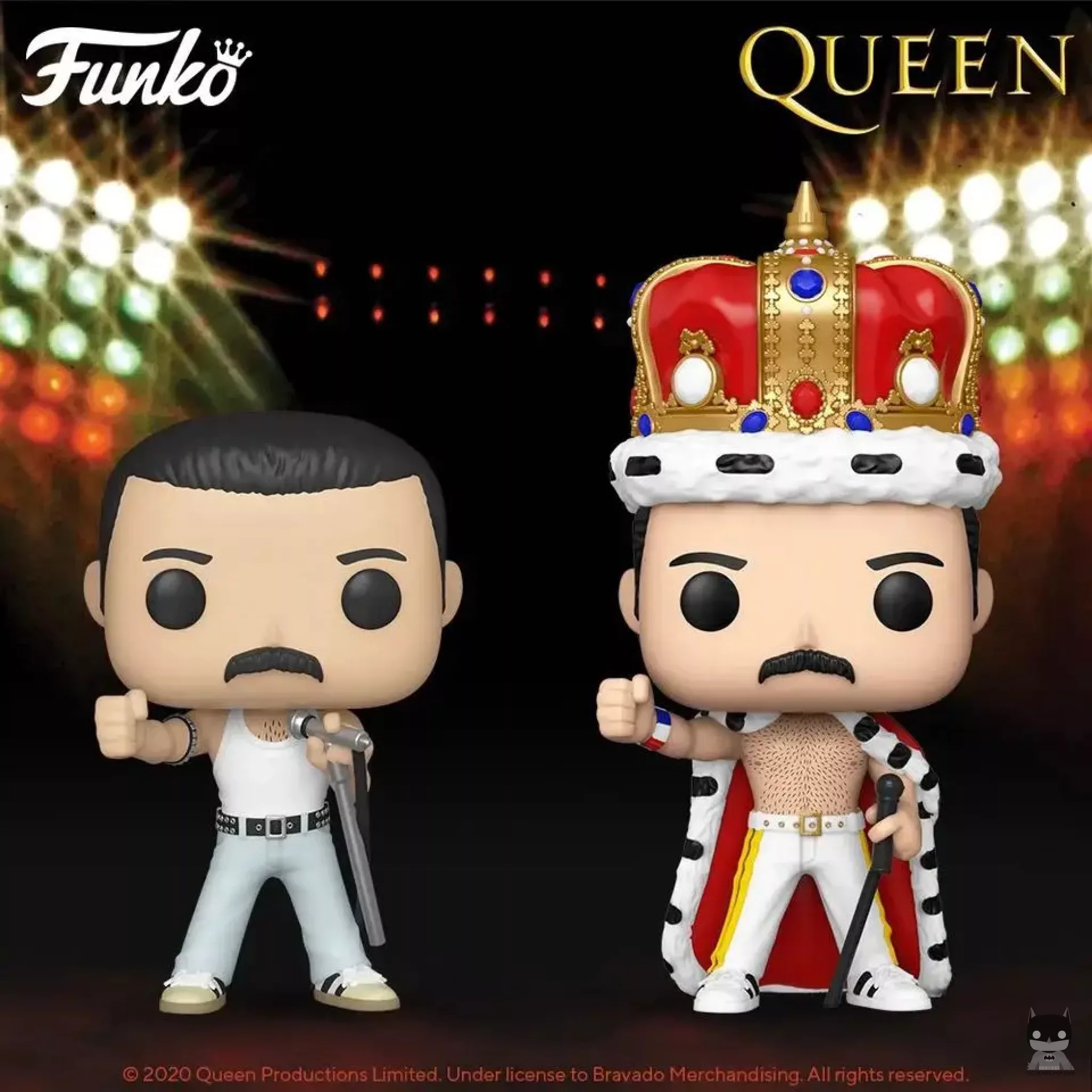 Two POPs by Freddie Mercury and one POP Albums from Queen