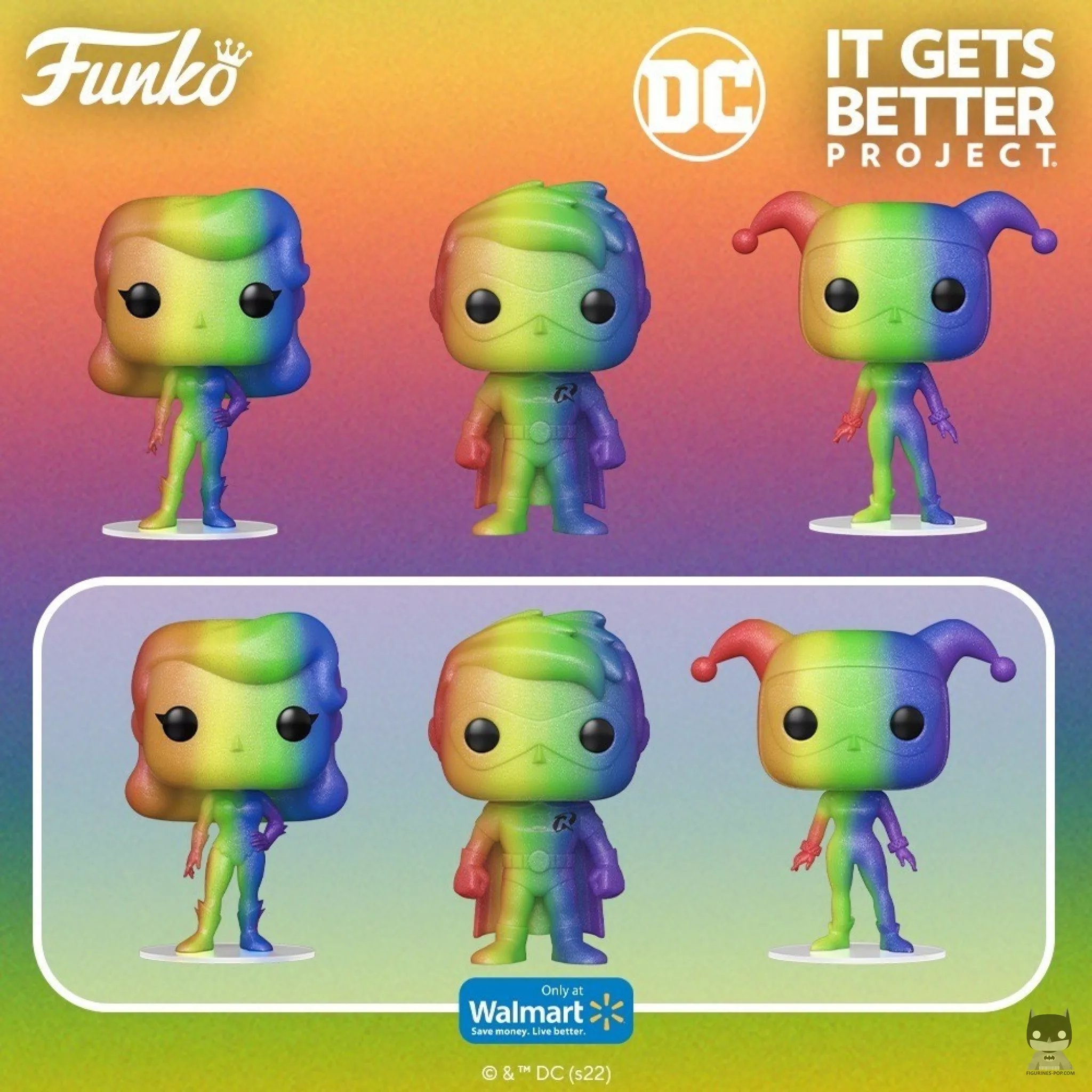 Wave of superheroes for the "It gets better project