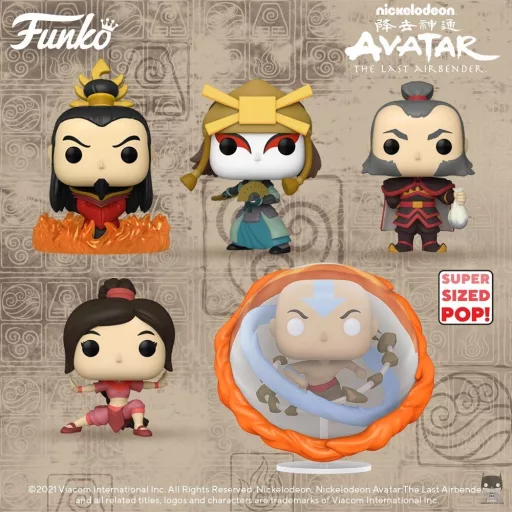 11 new POPs for Avatar The Last Airbender