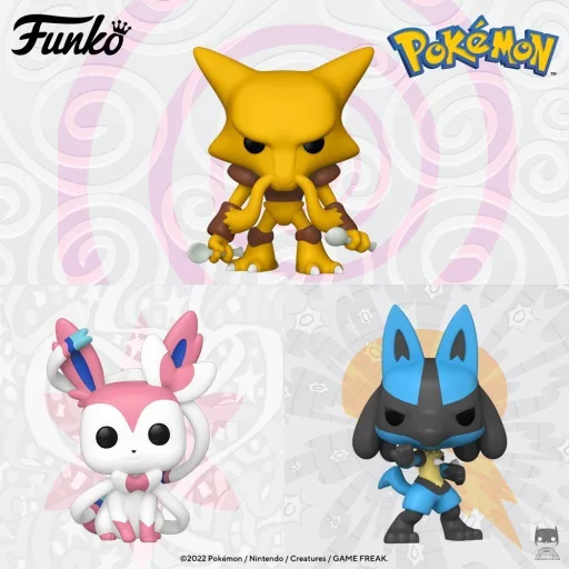 3 new Funko POP Pokemon to catch