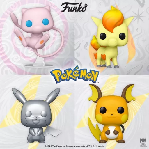 4 new Pokemon POP
