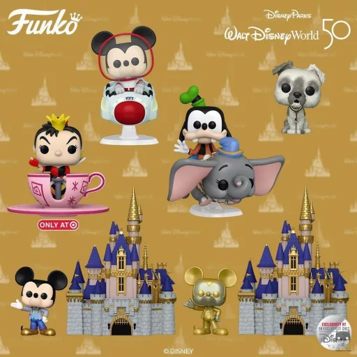 6 Disney POPs to celebrate the 50 years of Disney World