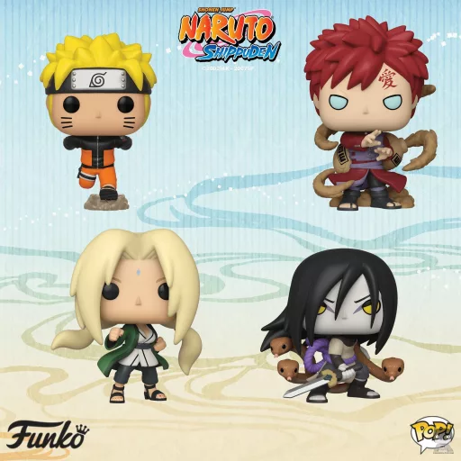 6 new figurines for Naruto