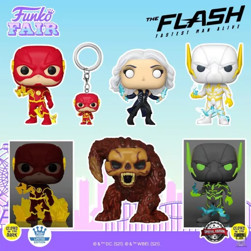 6 new POP of The Flash (DC)