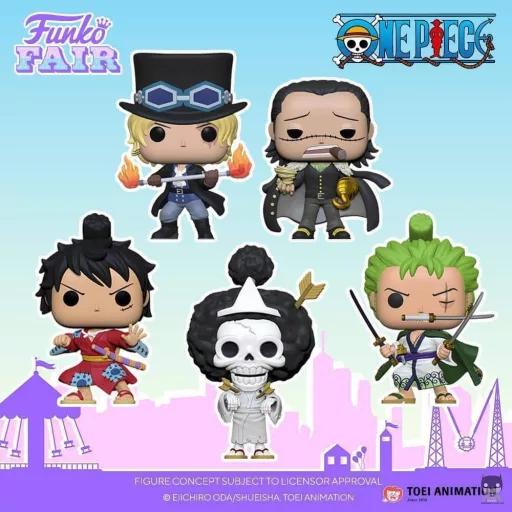7 new POP One Piece