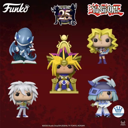 8 new Funko POP for the 25th anniversary of Yu-Gi-Oh!