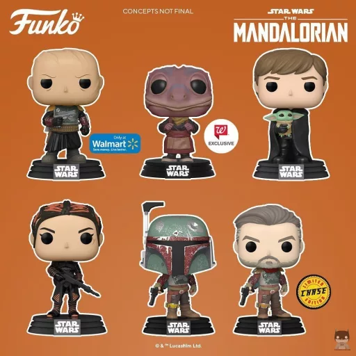 A flood of new POP The Mandalorian