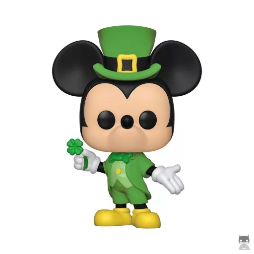 A fully green Mickey for St. Patrick's Day