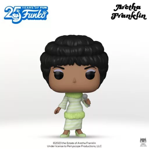A Funko POP tribute to Aretha Franklin