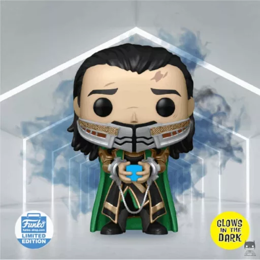 A new POP of Loki (Thor) holding the Tesseract