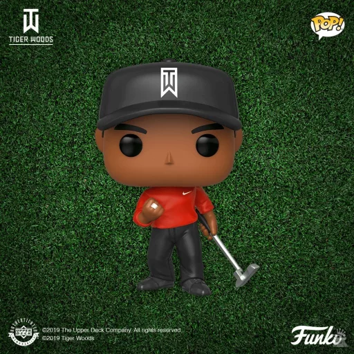 A new POP Sport figurine featuring Tiger Woods