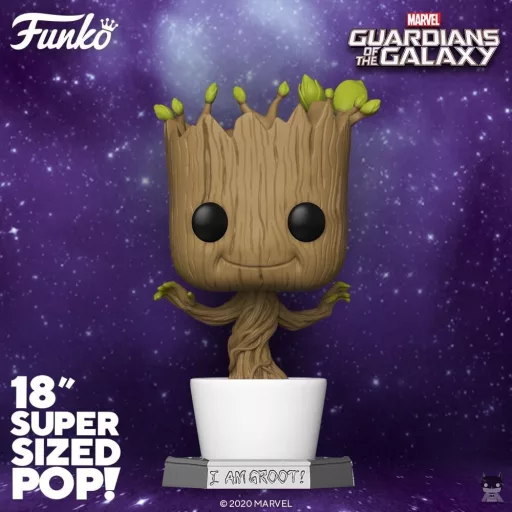 An 18" POP of Groot!