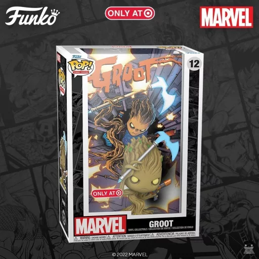 And one more Groot Funko POP with this Comic Covers