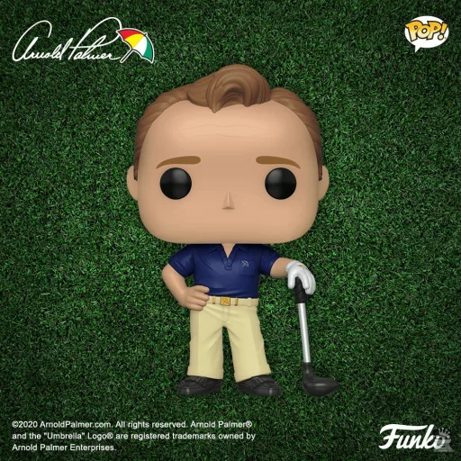 Arnold Palmer and Jack Nicklaus have their POP action figure