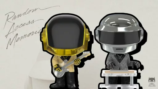 Daft Punk: Funko POP figures celebrating their latest studio album