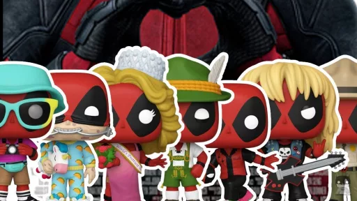 Deadpool in all his glory with Funko