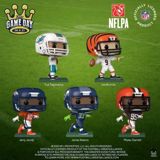 Flood of NFL Funko POP