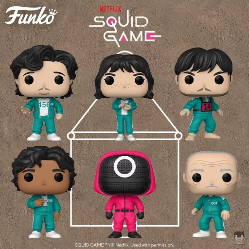 Flood of Squid Game Funko POP