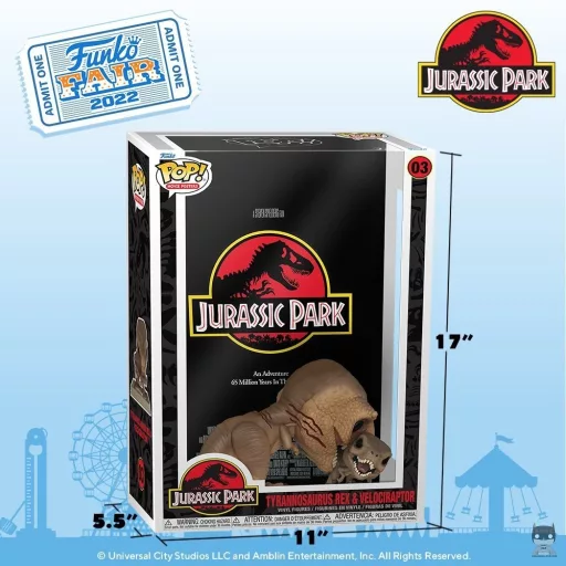Funko unveils an exceptional POP of the Jurassic Park movie poster