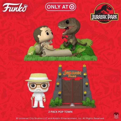 Funko unveils two sublime Jurassic Park POPs