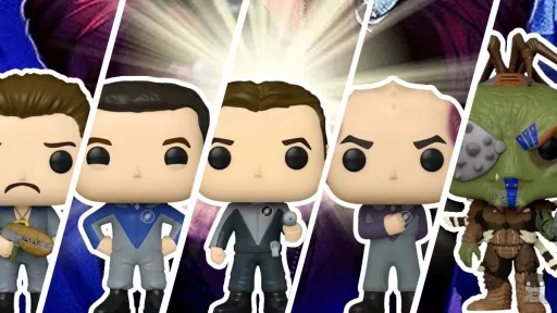 Galaxy Quest heroes in Funko POP