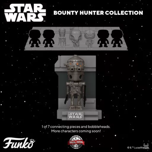IG-88 joins the Bounty Hunters POP set (Star Wars)