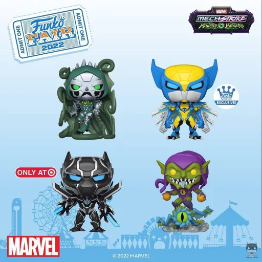 Marvel Mech Strike Monster Hunters POP’s flood