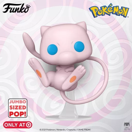 Mew comes in a Supersized POP version
