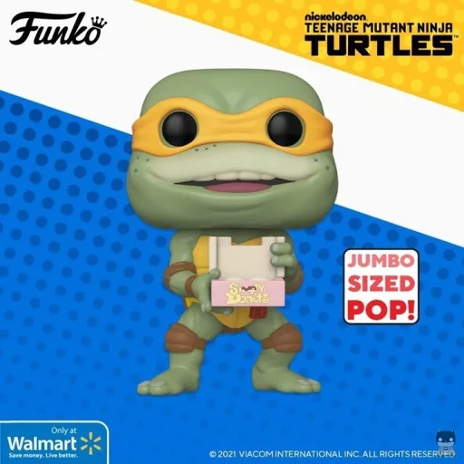 Michelangelo with Donuts' Supersized POP