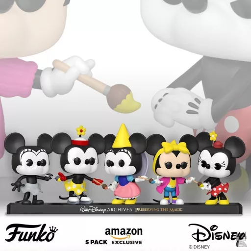 Minnie also has her set of 5 POP Deluxe