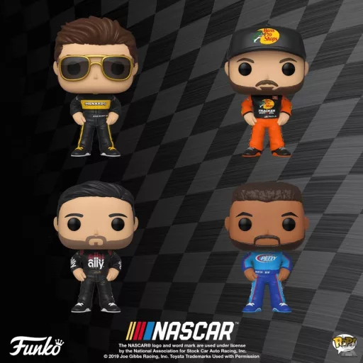NASCAR drivers popified