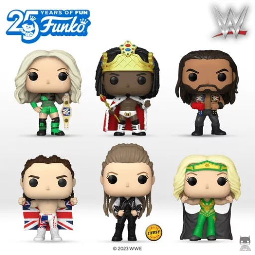 New 2023 wave of WWE POP with 6 figures
