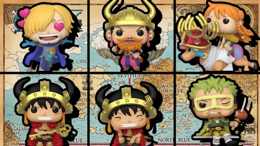 New One Piece Funko POPs: one of the five announced figures closes a 26-year wait