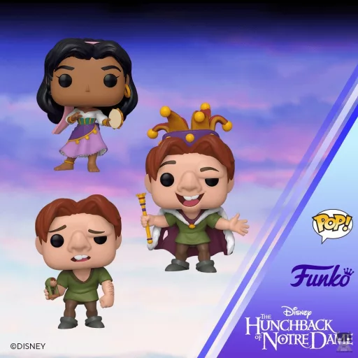 New POP Disney figures of The Hunchback of Notre Dame
