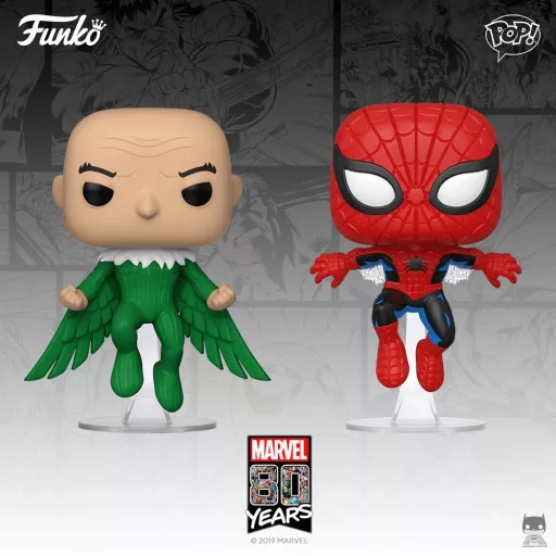New POP figures of Spider-Man and Vulture