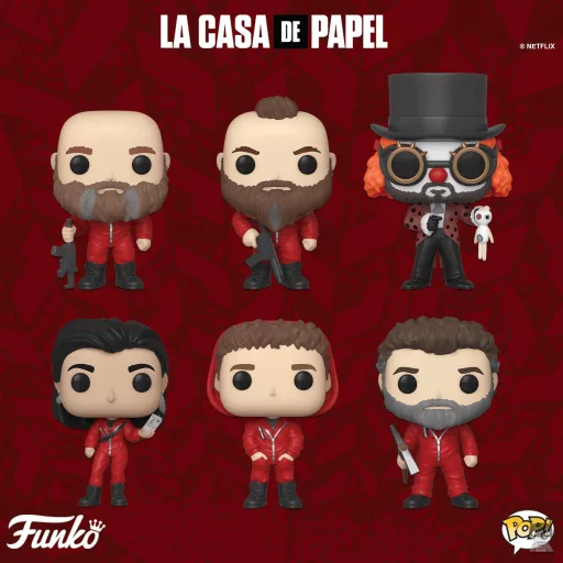 New POP for Casa de Papel