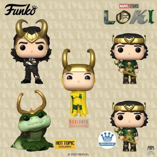 New wave of Loki Funko POP
